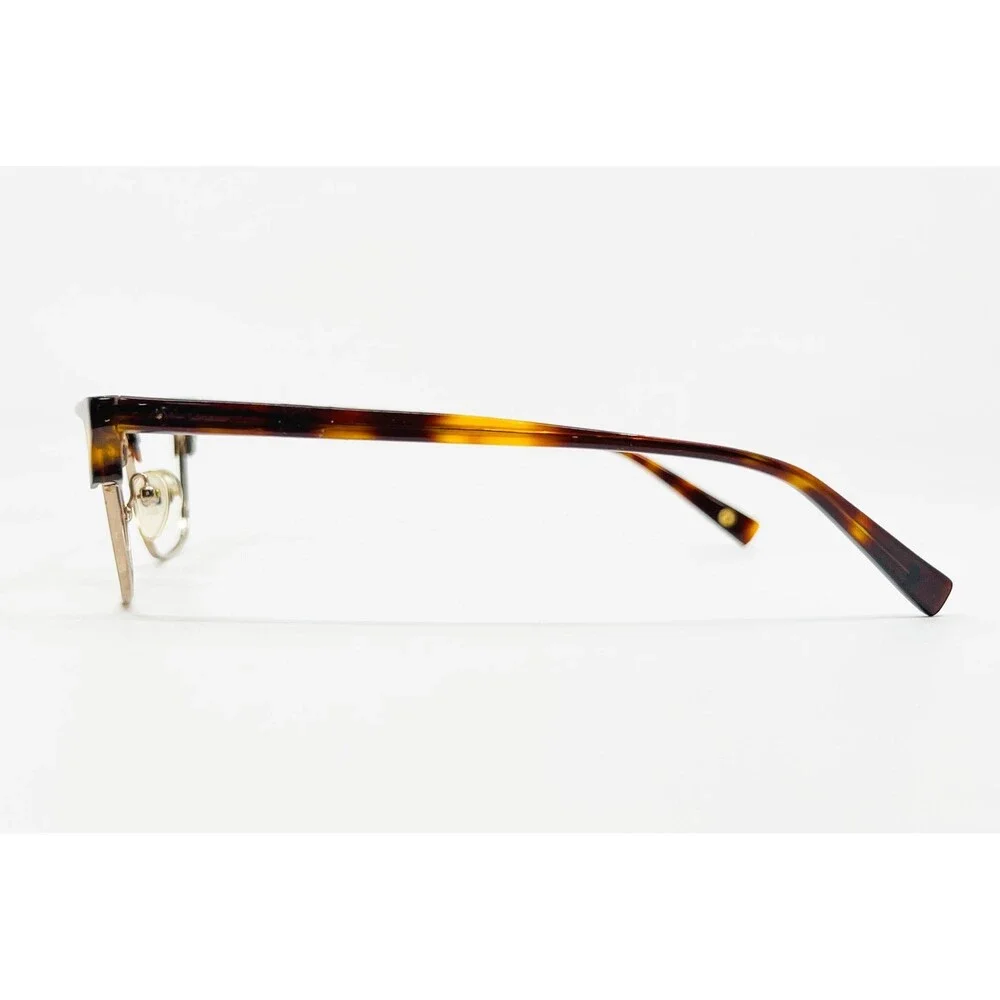 John Lennon Eyeglasses Men Brown Tortoise Clubmaster JL 14BF DA 50-18-145